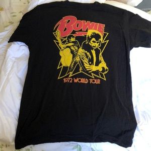 Bowie Tour Band Shirt